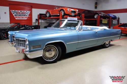 1966 cadillac deville convertible original california car recent engine rebuild