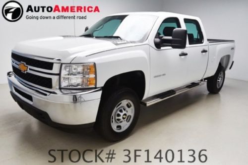 2014 chevy silverado 2500hd 4x4 7k miles crewcab bedliner one 1 owner cln carfax