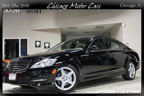 2011 mercedes benz s550 sport 4-matic $109k+ list! p2 premium pano roof 1 owner!