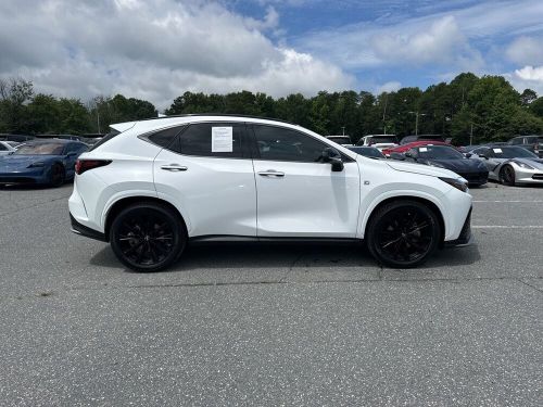 2022 lexus nx 350 f sport handling