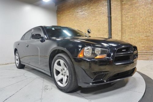 2014 dodge charger 3.6l v6 police, blue visor and led lights, partiti