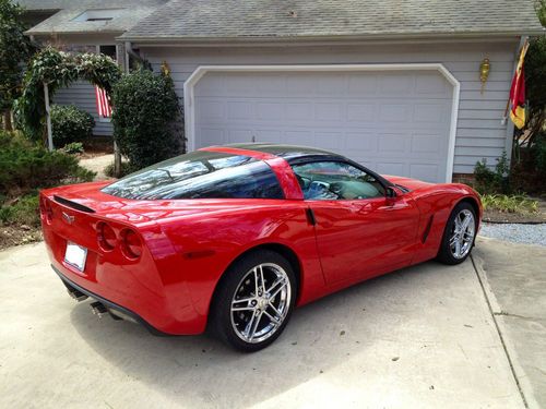 2005 corvette victory red