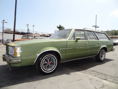 79 pontiac lemans safari station wagon le mans 5.0 305 estate malibu grand prix