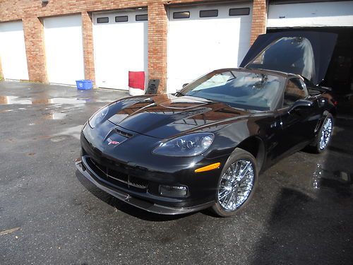 Corvette c6 zr1 body 2009  10,500miles no drive train  1g1yy26r195700017