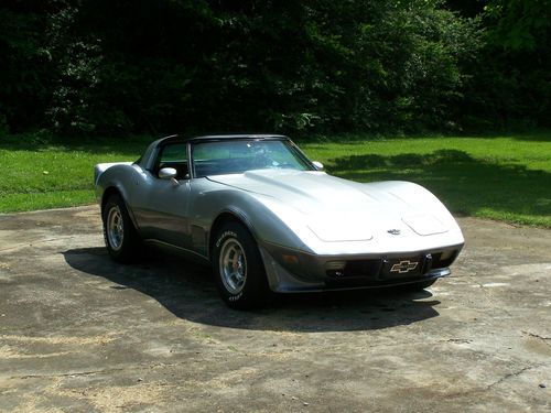 Silver anniv. edition corvette...definite attention getter