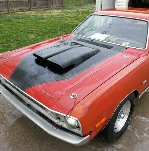 1972 dodge demon 340  real h-code car