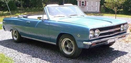 1965 chevrolet chevelle malibu convertible