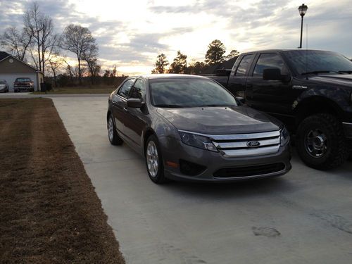 2010 ford fusion se sedan 4-door 2.5l