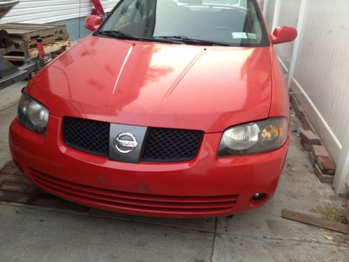 2004 nissan sentra ser spec v. manual 6 speed