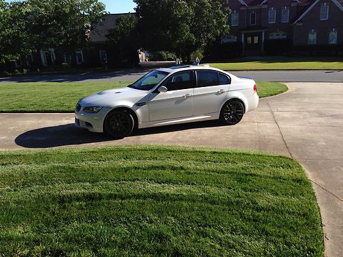 2008 bmw m3 sedan alpine white