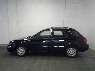 2002 impreza 2.5l auto black all whell drive awd