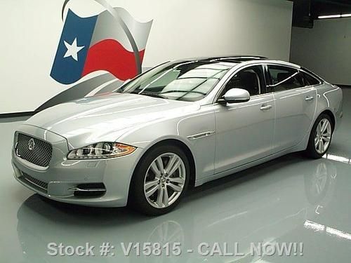 2011 jaguar xjl luxury pano sunroof nav rear cam 13k mi texas direct auto