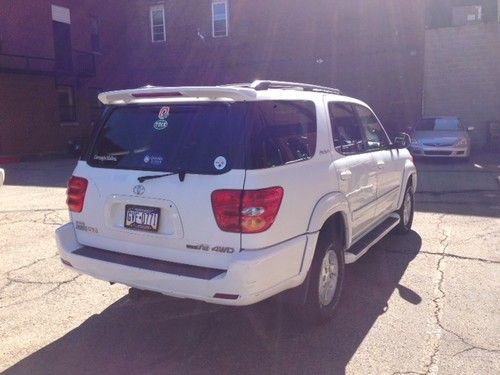 2001 toyota sequoia limited sport utility 4-door 4.7l