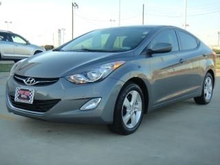 2012 hyundai elantra 4dr auto gls alloy wheels mp3 xm one owner clean carfax