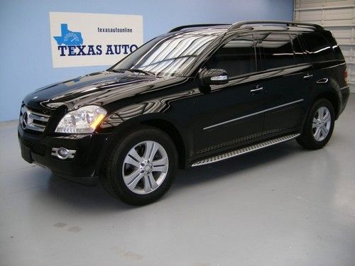 We finance!!  2008 mercedes-benz gl450 4matic awd roof nav rcamera 3rd row xenon