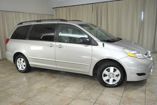 2006 toyota sienna le 8 passenger mini van v6 alloys auto fwd clean carfax