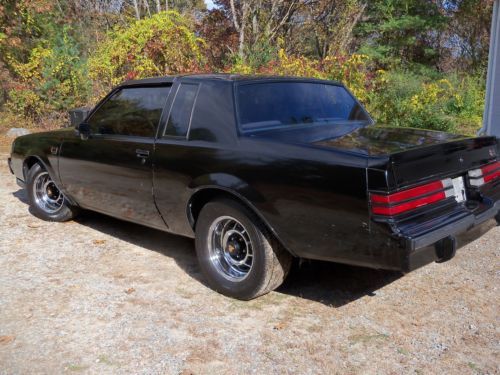 1987 buick grand national 3.8 intercooled turbo 63k original miles /t-tops, posi