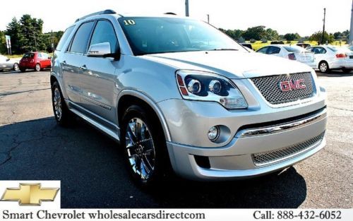 Used gmc acadia all wheel drive sport utility luxury automatic suv 4x4 suv truck