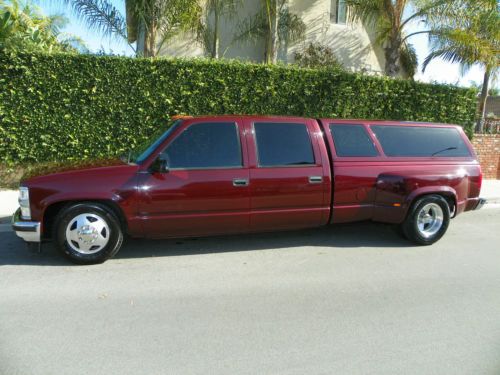 1998 chevrolet c3500 silverado crew cab pickup 4-door 7.4l