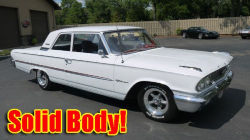 1963 ford galaxie custom two door sedan very solid body 351 v8 2 barrel auto