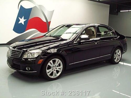 2009 mercedes-benz c300 luxury sunroof navigation 38k texas direct auto