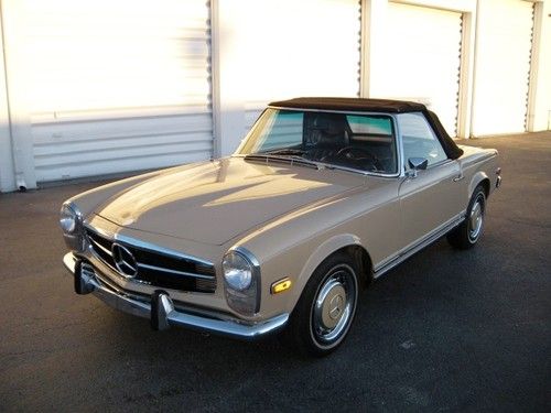 1970 mercedes benz 280sl w113 pagoda automatic with a/c