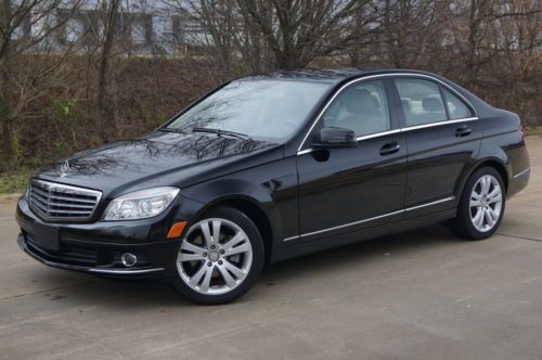 5-days *no reserve* &#039;11 mercedes-benz c-300 4matic nav 1-owner *well maintained*