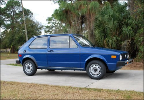 1975 volkswagen rabbit swallowtail original low mileage survivor