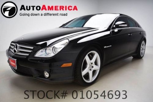 61k low miles 2006 mercedes benz cls-class sedan 5.5l amg nav leather satellite