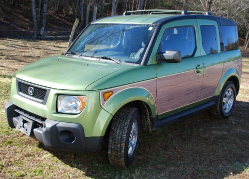 2006 honda element ex woody green automatic suv 4-door no reserve