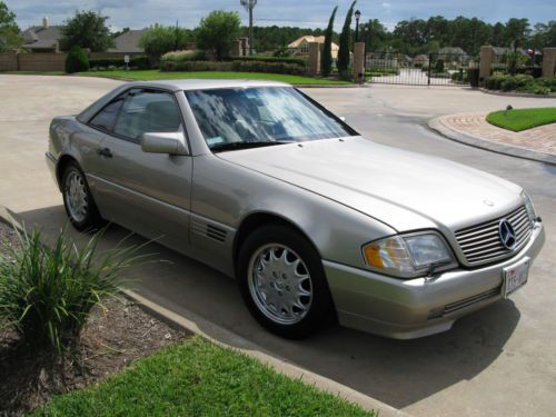 1995 mercedes-benz sl320 2-door convertible 66k original miles texas clean title