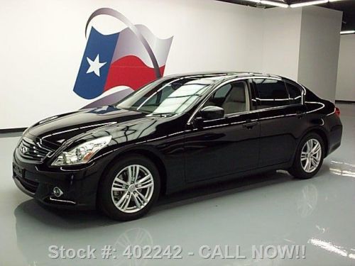 2010 infiniti g37 journey sedan auto sunroof nav 56k mi texas direct auto