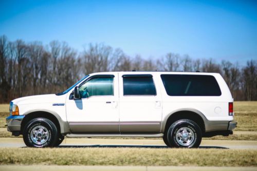 2000 ford excursion 7.3 4x4 limited only 96k miles rust free extremely well kept
