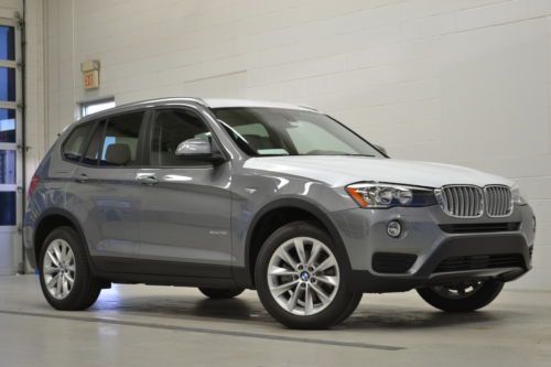 Great lease buy 15 bmw x3 28i premium cold weather no reserve moonroof leather