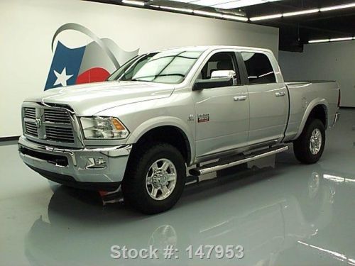 2010 dodge ram 2500 laramie crew 4x4 diesel leather nav texas direct auto