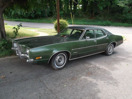 1972 mercury montego mx barn find less than 58,000 very solid 351w drivetrain