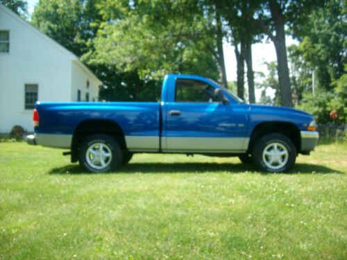 1998 dodge dakota slt standard cab pickup 2-door 5.2l