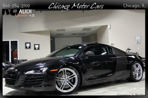 2010 audi r8 4.2 quattro r-tronic $144k+ new! only 9k miles carbon fiber loaded!