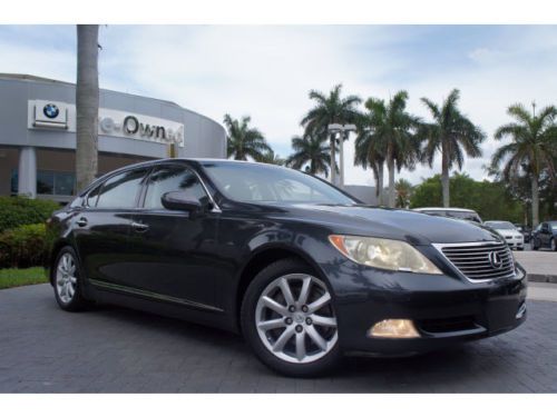 2007 lexus ls460 l reclining rear seats levinson 1owner clean carfax florida car