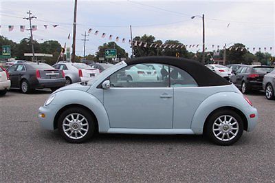 2004 volkswagen beetle gls convertible we finance best deal 21k miles clean cf