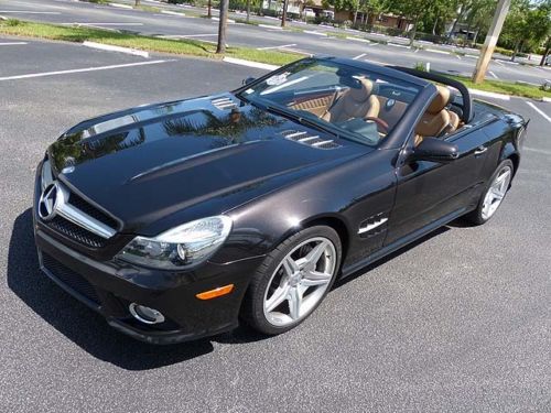 Outstanding 2009 sl550 designo espresso edition - amg sport pkg, pano roof