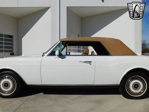 1988 rolls-royce corniche convertible