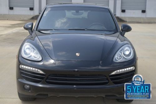 2013 porsche cayenne diesel 83k low miles nav bk/cam htd sts roof nice