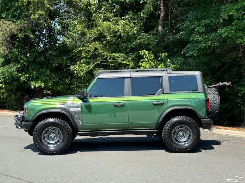 2023 ford bronco everglades 922a equip group / 17in wheels / warn winch / bils