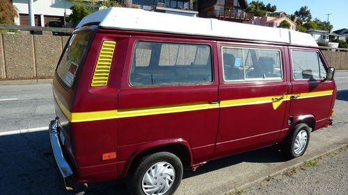 1982 volkswagen vanagon campmobile van camper 3-door 2.0l