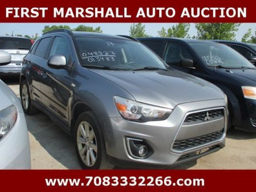 2013 mitsubishi outlander sport awd 4dr cvt se