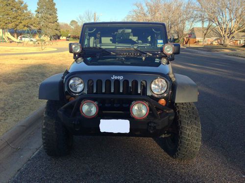 2010 jeep wrangler unlimited rubicon sport utility 4-door 3.8l loaded lifted nav