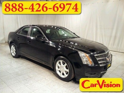 2009 cadillac cts 4dr sedan leather alloys 3.6l v6 rear wheel drive we finance!!