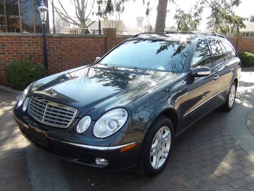 2004 mercedes benz e320 4matic wagon, clean, loaded, third row, navigation l@@k!