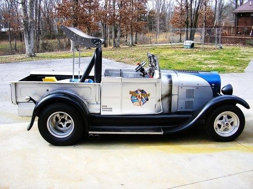 1928 model a roadster pickup ww 11 style rat rod custom classic street hot rod